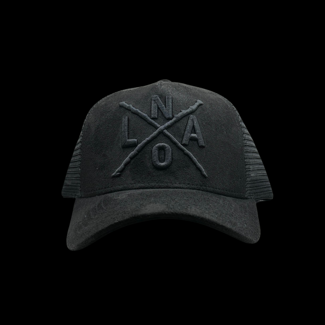 3D Suede X-CODE NOLA Trucker Triple Black