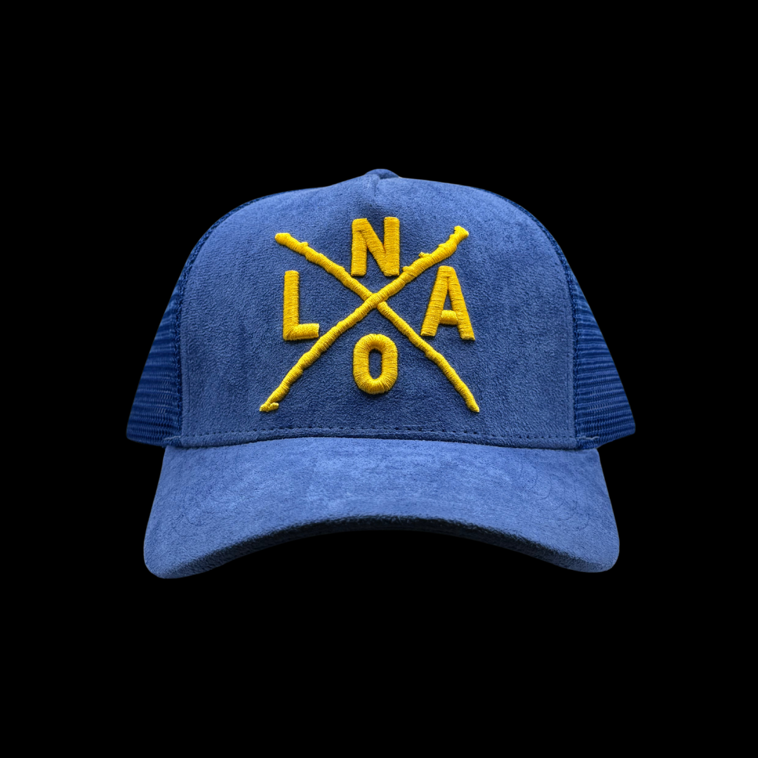 3D Suede X-Code NOLA Trucker Blue