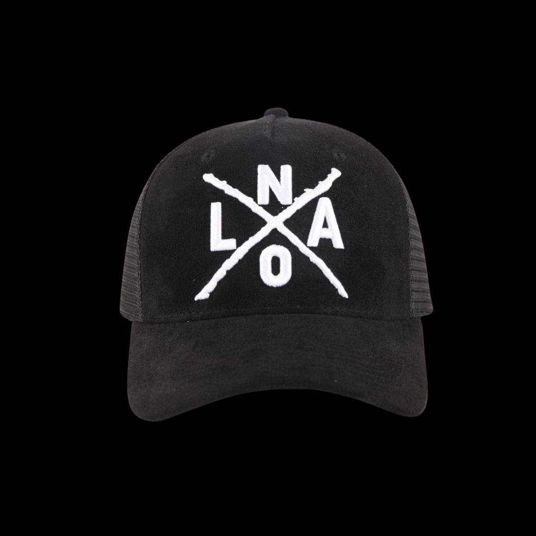 3D Suede X-Code NOLA Trucker Black